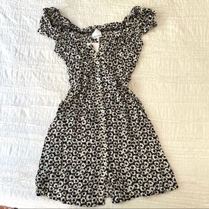 NWT Button Down Mini Dress